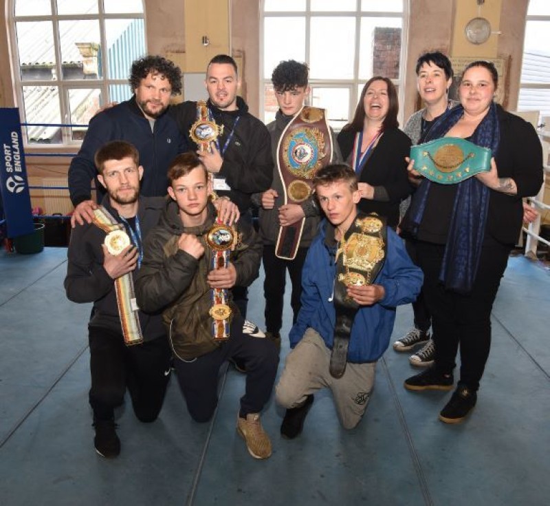 Other image for Champion Josh helps charity pack a punch